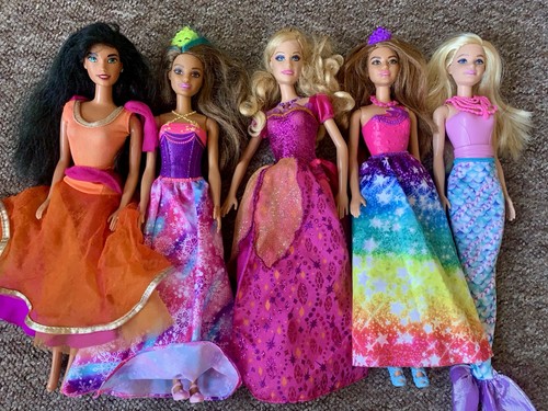 Barbie princess dolls bundle - dolls,