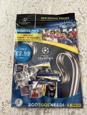 Panini Champions League 14/15 Sealed Starter Pack Includes Album And Stickers