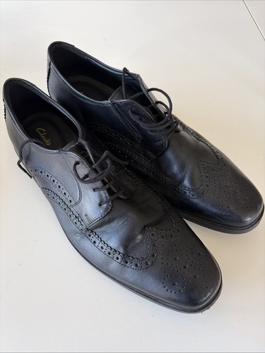 Men size black brogues - size,