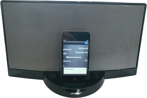 Bose sounddock music system - music,