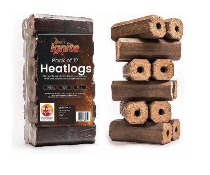 Heat logs high energy - heat,