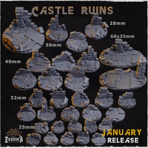 Warhammer 40k aos resin base - resin,