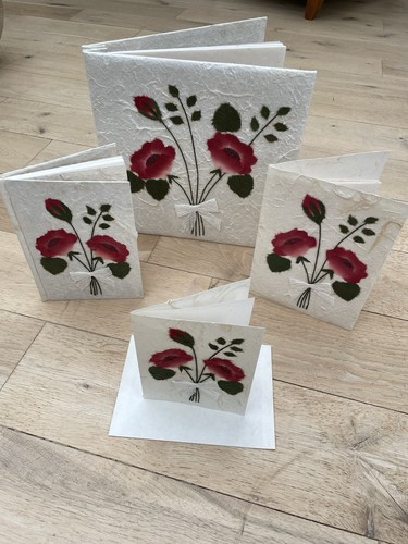 Mulberry paper set contains - set,