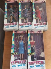 Vintage Spice Girls On Tour Figures, Set Of 5, 1998