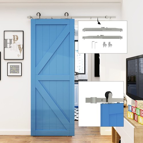 6ft brushed nickel sliding - 6ft,