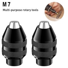 2X Quick Change Keyless Chucks Adapter for Dremel Model 3000 395 4000 398 8200