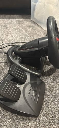 Wired racing wheel with - wired,