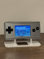 Nintendo Game Boy Micro Silver Handheld (Read Description)