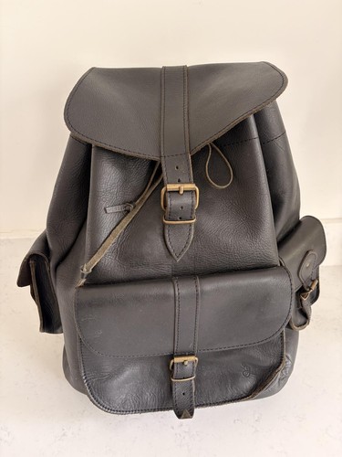 Grafea leather backpack bag