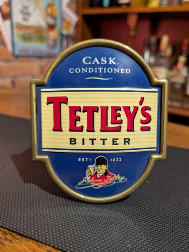 Tetley bitter pump handle - bitter,