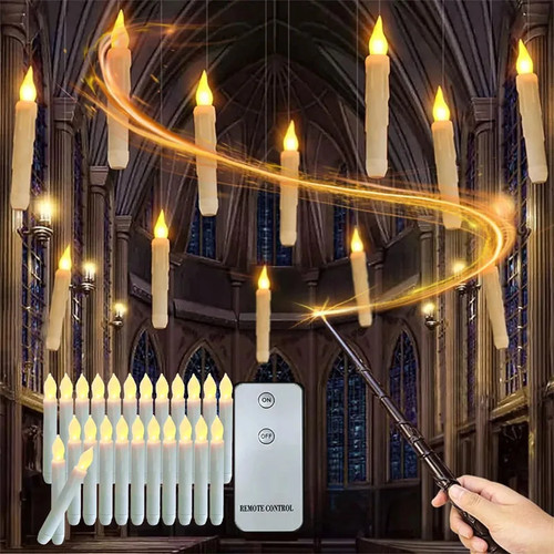 Magic floating led candles - magic,
