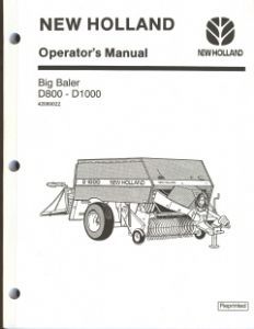New holland d800 d1000 - holland,