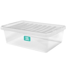Plastic Storage Boxes Clear
