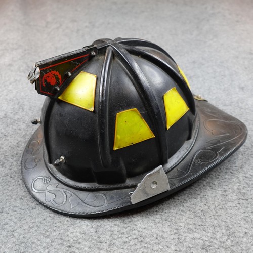 Vintage firefighter helmet - vintage,