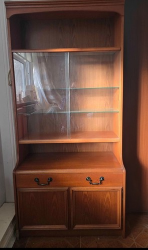 Vintage wooden cabinet 1980s - wooden,