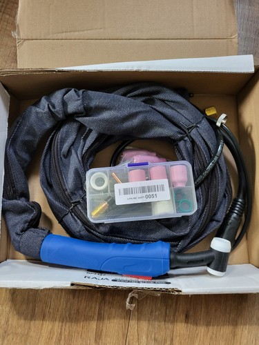 Tig welding torch and - torch, bits