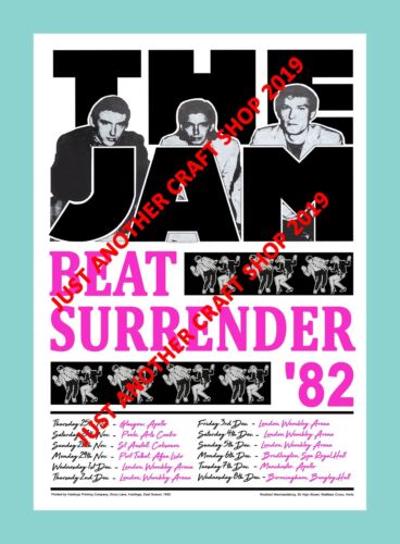 The jam poster - beat, surrender