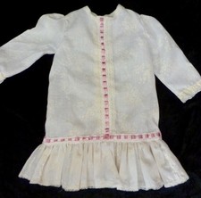 DRESS FOR ANTIQUE DOLL, DOLL