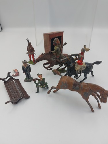 Lot vintage metal - as,