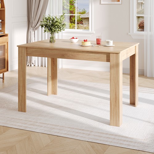 Wooden dining table rectangle - wooden,