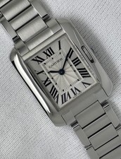 Cartier Tank Anglaise Silver