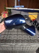 2009-12 TOYOTA VERSO DRIVER SIDE RIGHT WING MIRROR BLUE #747