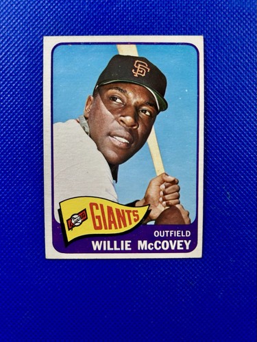 1965 topps 176 willie - #176, mccovey