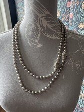 Joan Rivers Set Of Grey Pearl