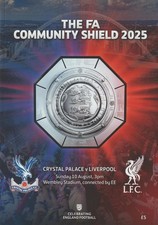 *CRYSTAL PALACE v LIVERPOOL 2025/26 FA Community Shield*