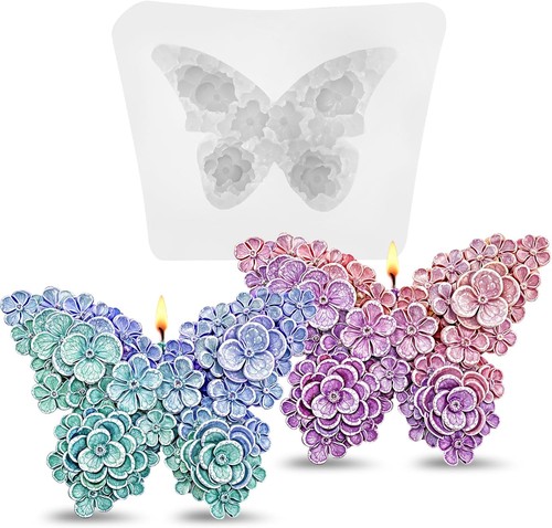 Mabor 2pcs butterfly flower - mabor, 3d