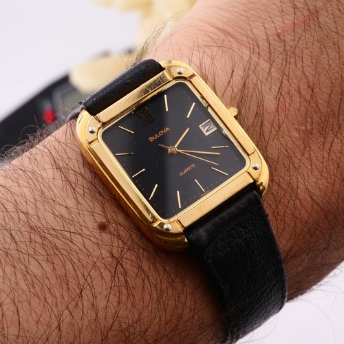 Bulova square quartz - square,