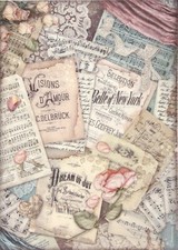 Rice Paper for Decoupage Sheet