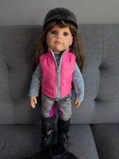 Gotz Hannah Loves Horses 50cm Doll With Extra Tournament Outfit