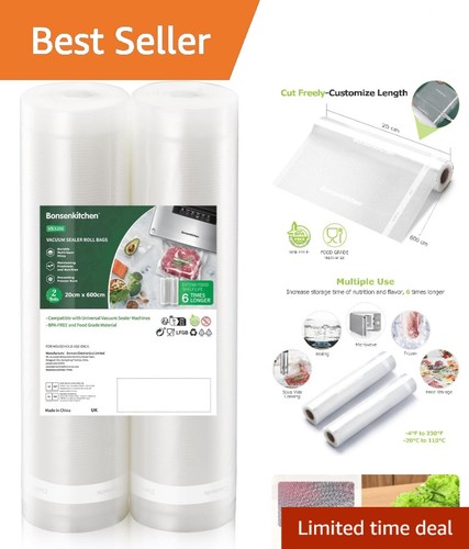 Heavy duty vacuum sealer - sealer, bags
