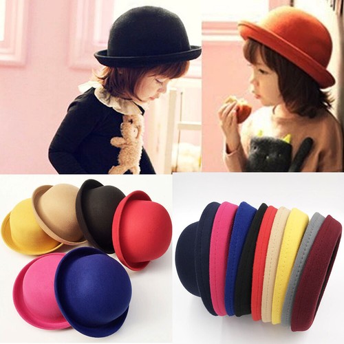 Retro kids girls women fedora - girls,