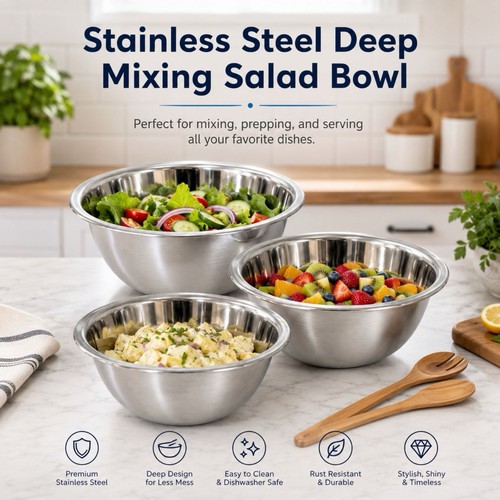 Stainless steel deep mixing - steel,