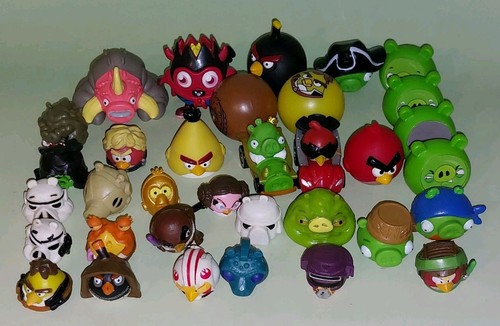 Angry birds figures - angry, bundle