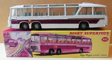 Original Dinky 954 Vega Major Luxury Coach.  Good condition. With replica box.