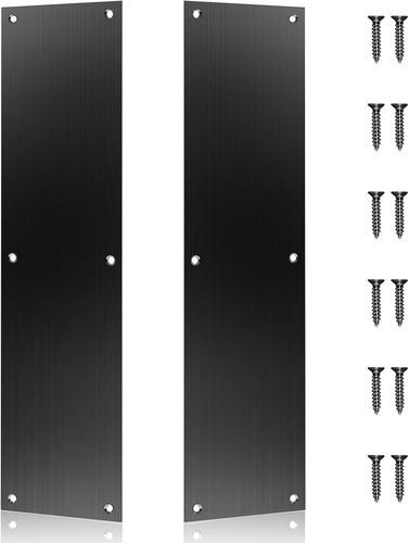Pcs push door plate 16x4 - 2,