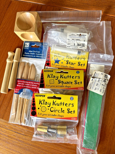 Clay sculpting tools - clay,