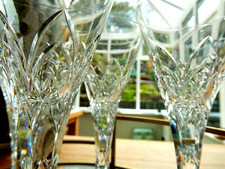 5 Stuart Crystal Glasses