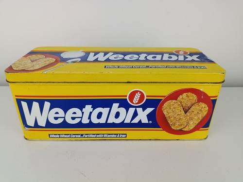 Vintage weetabix metal tin - vintage,