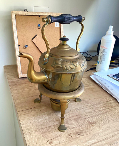 Victorian spirit kettle - victorian, set
