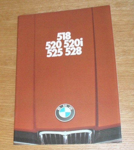 Bmw series e12 brochure - e12,