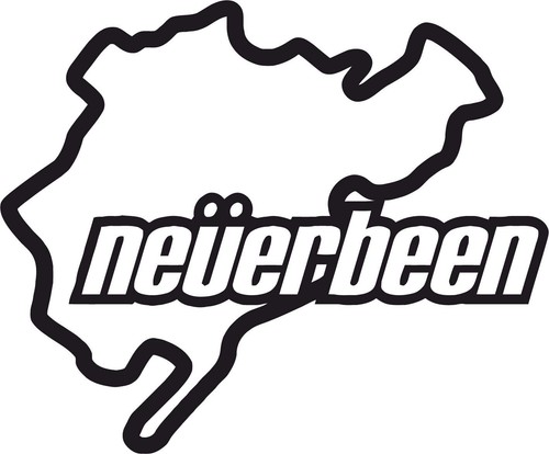 Nurburgring neverbeen decal - nurburgring,