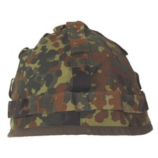 Genuine German Army BW Helmet Cover Flecktarn Camo Unused Surplus
