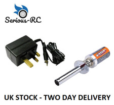 Nitro Glow Plug Starter 1800mah Battery with UK Charger Nitro Engine Glow Start