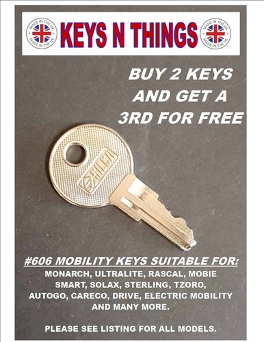 606 scooter keys rascal - #,