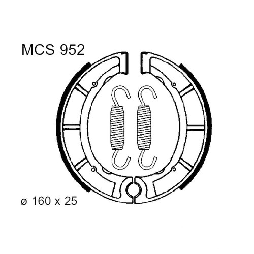 Brake pads trw lucas 786 - brake,