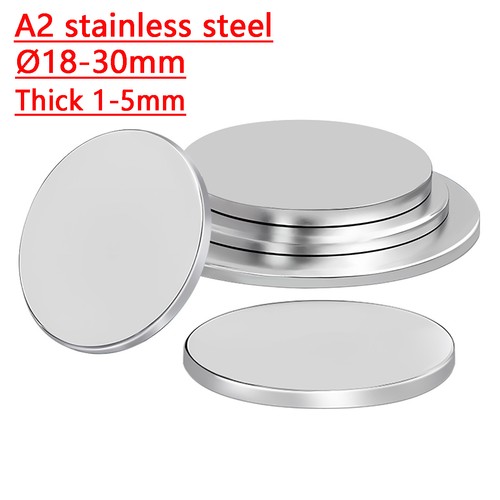 Stainless steel blank - blank, round